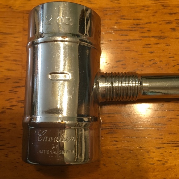 Vintage 1950’s Cavalier by National Silver. Silver Jigger with Bottle Opener - Picture 4 of 7